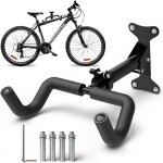 Subzonal - garage accroche velo mural support - charge maximale de 30 kg, angle et distance au mur rglables, ...