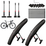 Subzonal - garde boue vtt, garde boue v�lo avant et arri�re, r�glable et l�ger, d�montage rapide, protection ...