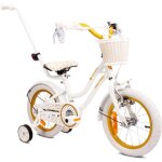 Subzonal - heart bike v�lo pour une fille 12 14 16 pouces, v�lo enfant 2 - 6 ans, avec barre de pouss�e, ...