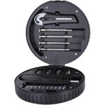 Subzonal - kit d'outils a main multifonction 20 pi�ces en acier carbone, bo�te noire compacte, ensemble ...