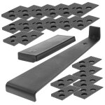 Subzonal - kit d'outils pour rev�tement de sol en planches de vinyle comprenant une barre de traction ...