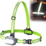 Subzonal - lampe running, 500lm usb rechargeable led lampe course a pied avec sangles rflchissantes, ...