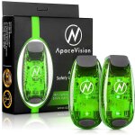 Subzonal - lampe de sport (lot de 2) lumière de sécurité led - lampes stroboscopiques a clipser: course, ... Subzonal - lampe de sport (lot de 2) lumière de sécurité led - lampes stroboscopiques a clipser: course, ...