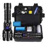 Subzonal - lampe torche led ultra puissante 1000000 lumens rechargeable usb - torche tactique 1500m de ...