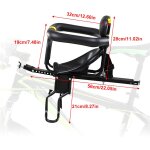 Subzonal - lixada siège avant pour vélo de sécurité enfant selle enfant avec pédales support pour vélo ... Subzonal - lixada siège avant pour vélo de sécurité enfant selle enfant avec pédales support pour vélo ...