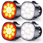 Subzonal - lumiere velo spot & faisceau d'inondation, eclairage v�lo avant et arri�re rechargeable usb, ...