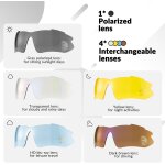 Subzonal - lunette de sport polaris�es homme cyclisme lunette vtt protection uv400 lunette de soleil ...