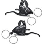 Subzonal - manette de vlo frein de vlo 3x7 / 3x8 vitesses, combinaison de levier de frein et de vitesse, ...