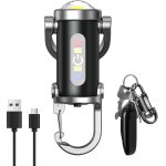 Subzonal - mini lampe torche porte - cl�s, diff�rents modes d'�clairage, rechargeable par usb, compacte ...