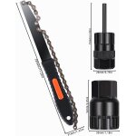 Subzonal - outils de demonte de cassette de vélo kit d'outils, fouet a chaine velo, outil de démontage ... Subzonal - outils de demonte de cassette de vélo kit d'outils, fouet a chaine velo, outil de démontage ...