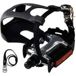 Subzonal - pdale vlo clip & courroie pro - double face rsine fibre de carbone / alliage 6061, compatible ...