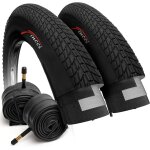 Subzonal - pneu pliable bmx 20 x 1. 75 pouces - set pneus pliable 20 x 1. 75 pouces avec chambre a air ...