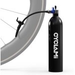 Subzonal - pompe compresseur gonfleur tubeless 1. 3 litres, gonfleur de pneus - pompe a air pour v�lo ...