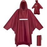 Subzonal - poncho pluie imperm�able avec capuche et poche cape de pluie r�utilisable poncho l�g�re respirant ...