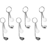 Subzonal - porte - cl�s balle de club de golf, en alliage a la mode, pendentif, d�coration cr�ative, ...