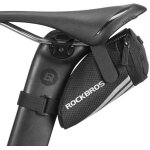 Subzonal - sacoche de selle v�lo arri�re mini sac de queue vtt bmx 0, 5l paquet sous si�ge bandes r�fl�chissan ...