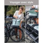 Subzonal - sacoche v�lo beige gris - tammo bike - sac a dos multifonctionnel 2 en 1 & sacoche arri�re ...
