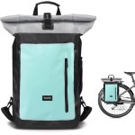 Subzonal - sacoche velo porte bagage arriere 100% imperm�able avec compartiment pour ordinateur portable ...