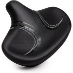 Subzonal - selle de velo ultra confortable, extra large, rembourrage doux, avec suspension, homme femme ...