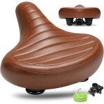 Subzonal - selle de velo ultra confortable homme et femme, rembourrage doux ergonomique, large, avec ...