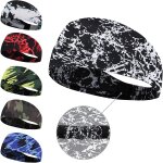 Subzonal - serre tete homme sport 6 pices - bandeau cheveux homme absorbants des deux cts, respirants ...