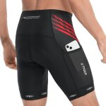 Subzonal - short cycliste homme avec 3 poches short vtt cyclisme shorts velo avec sweat absorbent volatility ...