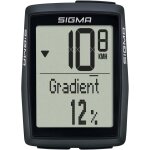 Subzonal - sigma bc 14. 0 wl ordinateur de v�lo sans fil avec 14 fonctions mesure de l'altitude barom�trique ...
