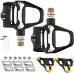 Subzonal - spd pédales de vélo 2 en 1, en aluminium cnc, pédales a clic pour vélo de route, antidérapantes, ... Subzonal - spd pédales de vélo 2 en 1, en aluminium cnc, pédales a clic pour vélo de route, antidérapantes, ...
