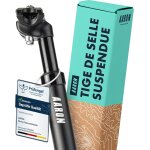 Subzonal - tige de selle de v�lo suspendue a ressort - aluminium - pour v�lo electrique / vtt / vtc / ...