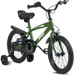 Subzonal - v�lo enfant 14 pouces, v�lo pour gar�on et fille avec roues stabilisatrices, cadre stable, ...