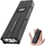 Subzonal - x2 lampe torche tactique edc ultra - fine, 3000 lumens, compacte et puissante, avec double ...