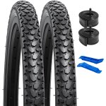 Subzonal - yunscm 2 - pcs 20 pouces v�lo pneus 20x1. 75 / 47 - 406 and 20 pouces v�lo chambre a air schrader ...