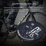 Sunding compteur de vlo sans fil 16 fonctions etanche capteur de rtroclairage automatique compteur ...