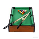 Sunnimix mini billard snooker ensemble pour enfants mini table de billard voyage