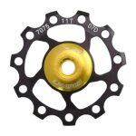 Sunrace galet de d�railleur en alliage 11 dents noir / dor�