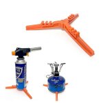Support de bidon de carburant universel pliable, stabilisateur de tr�pied compatible avec les r�chauds ...
