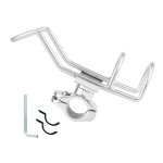 Support de canne a pche en acier inoxydable, simple a installer
