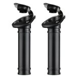 Support de canne a p�che portable a fond plat, 2 pi�ces, avec couvercle de capuchon, joint pour kayak, ...
