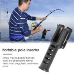 Support de canne a pche multifonction, outils de pche portables, support de ceinture, accessoire