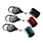 Support de canne a p�che, nouveau, portable, dispositif de serrage suspendu avec mousqueton, mat�riel ...