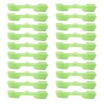 Support de canne a p�che de nuit, 20 pi�ces, clip utilis� sur les cannes a p�che feeder, b�ton lumineux ...