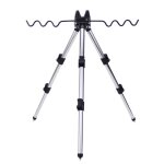 Support de canne a pche tlescopique en alliage d'aluminium, portable, rglable, pour la mer, la carpe ...