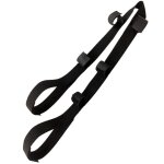 Support de canne a p�che pour v�hicule, sangle r�glable en polyester, booms pour v�hicule