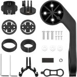 Support de cintre vtt support vlo 3 - en - 1 pour gps cyclo phare compatible avec garmin bryton cateye ...