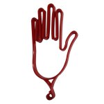 Support de gants de golf, cadre de schage, accessoires portables universels rouge et blanc civire lgre ...