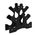Support d'haltres en polypropylne a 3 niveaux, capacit de charge de 20 kg, montage facile pour salle ...