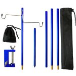 Support de lampe lanterne de camping, support de lampe rvs, batterie de cuisine, equipement de camping ...