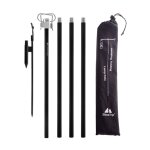 Support de lanterne d'extrieur pliant, poteau de suspension en alliage d'aluminium, pour camping en ...