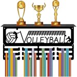 Support de mdaille de volley - ball, prsentoir de mdailles, porte - trophes, support de sport, cadre ...