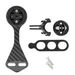 Support de montage d'ordinateur de v�lo en carbone pour guidon f12 f most pour cateye blackbird